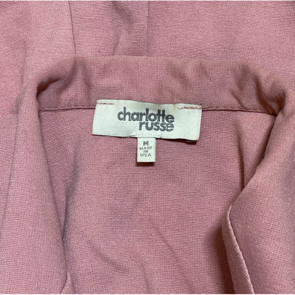 Medium pink Charlotte Russe blazer - Picture 4 of 4